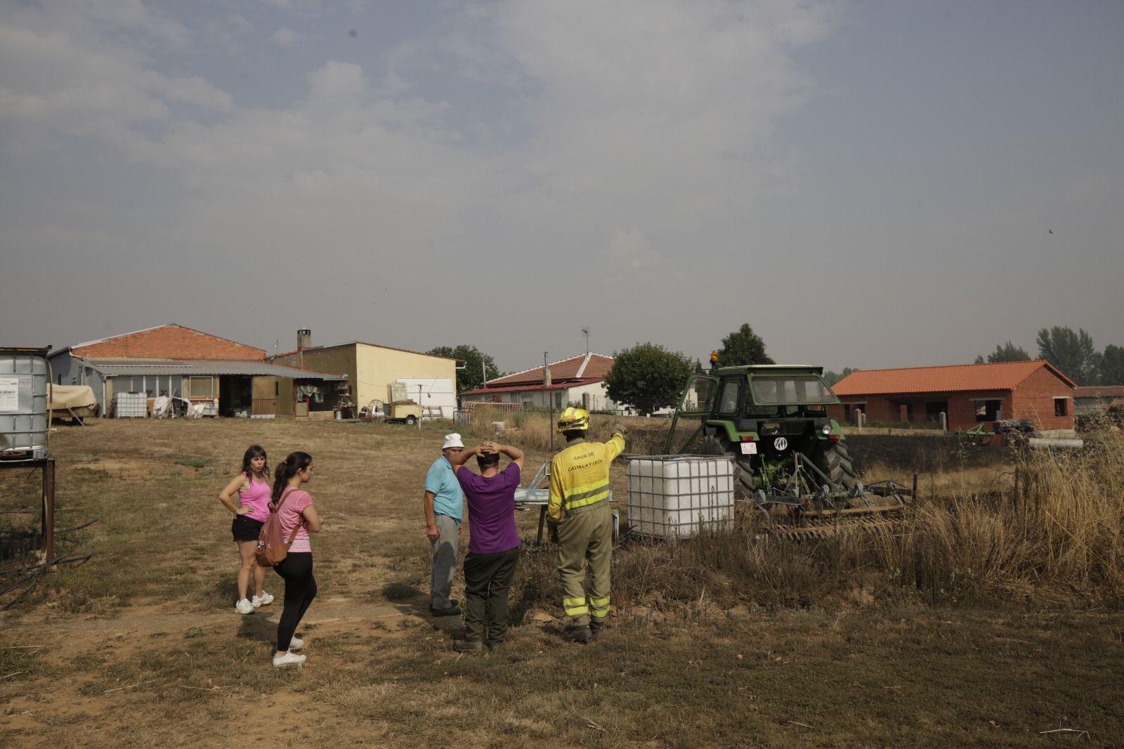 Incendio en la Valdería. | FERNANDO OTERO