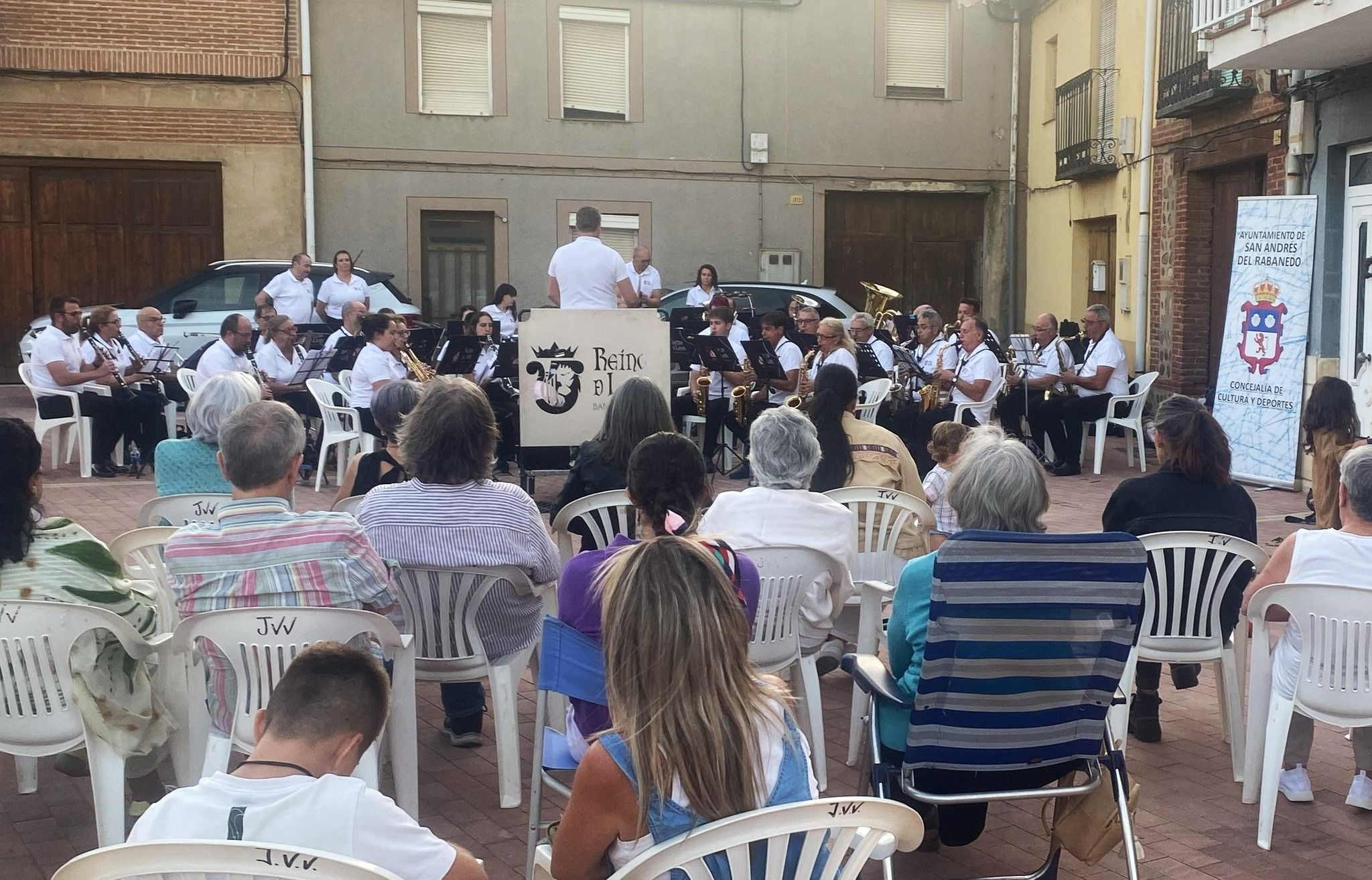 Un instante de la pasadas fiestas de Villabalter. | L.N.C.