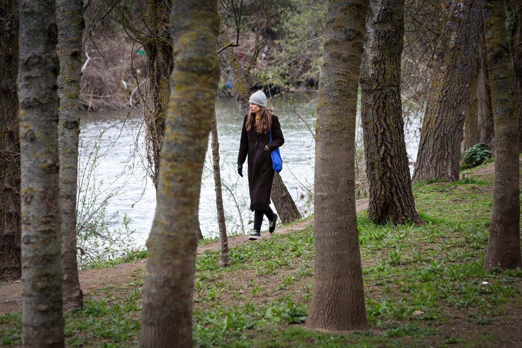 Miriam Martínez es la directora de la cinta documental ‘Vuelta a Riaño’. Miriam Martínez es la directora de la cinta documental ‘Vuelta a Riaño’.
