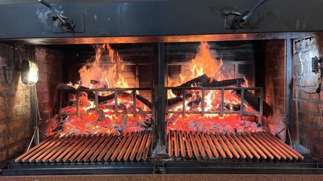 Horno de leña de la Cueva San Simón