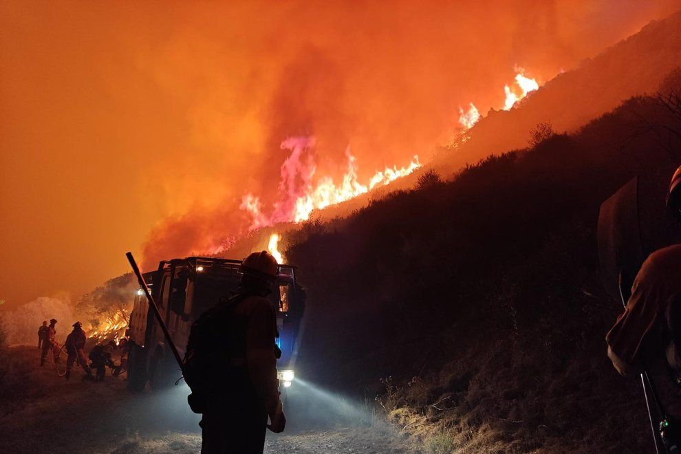 Incendio en Barniedo de la Reina. | BRIF