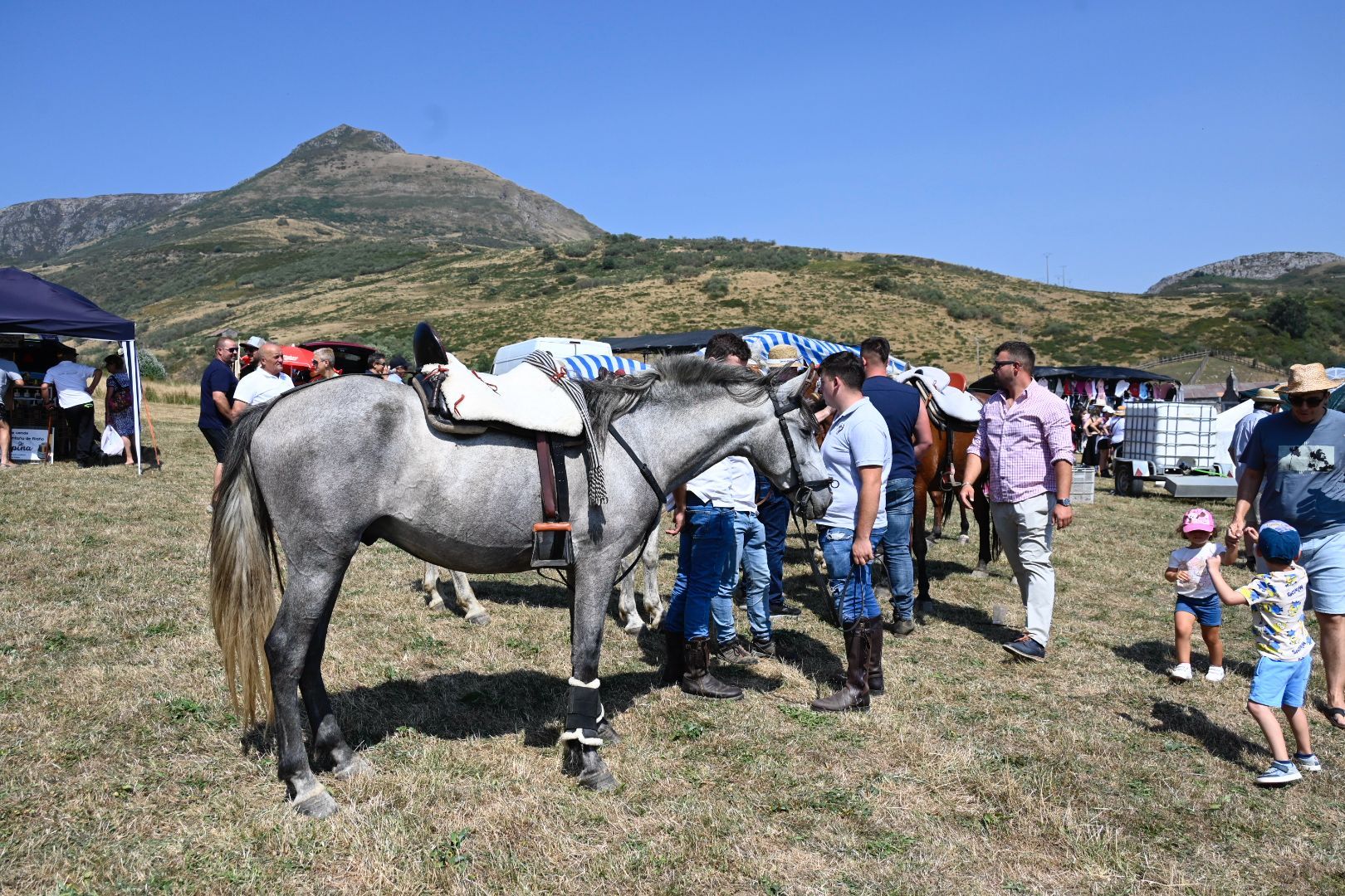 Procesión de la Virgen de Riosol en Maraña