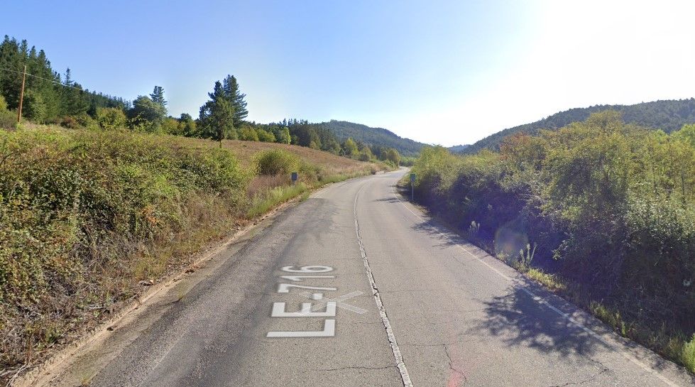 Imagen de un punto de la LE 716. | GOOGLE MAPS