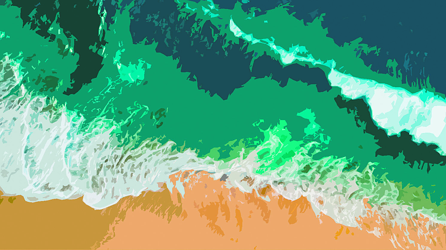 Imagen de un océano. | L.N.C.