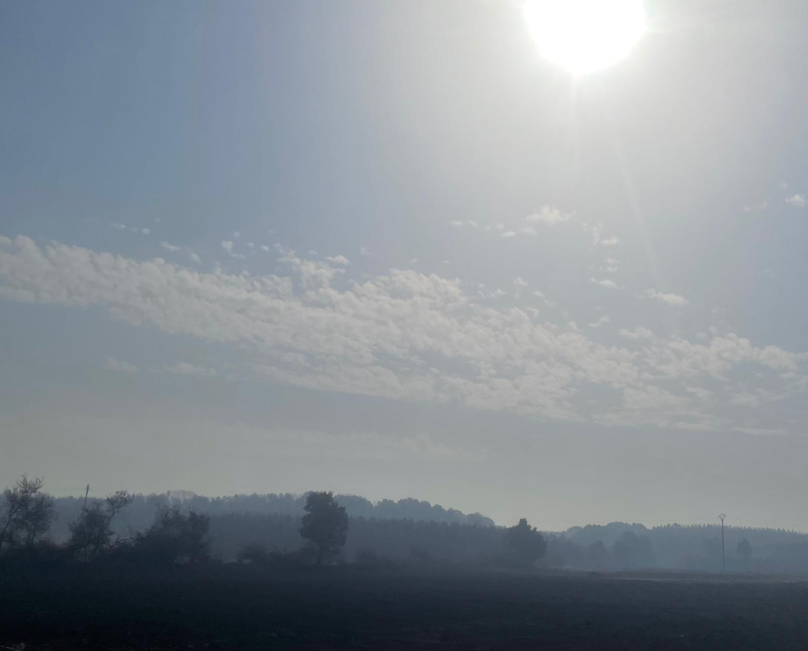 Así ha afectado el incendio de Almanza a Canalejas 