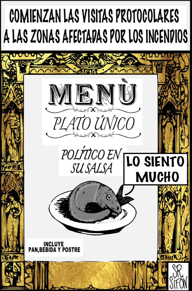 La viñeta del Señor Sifón 18 08 2025