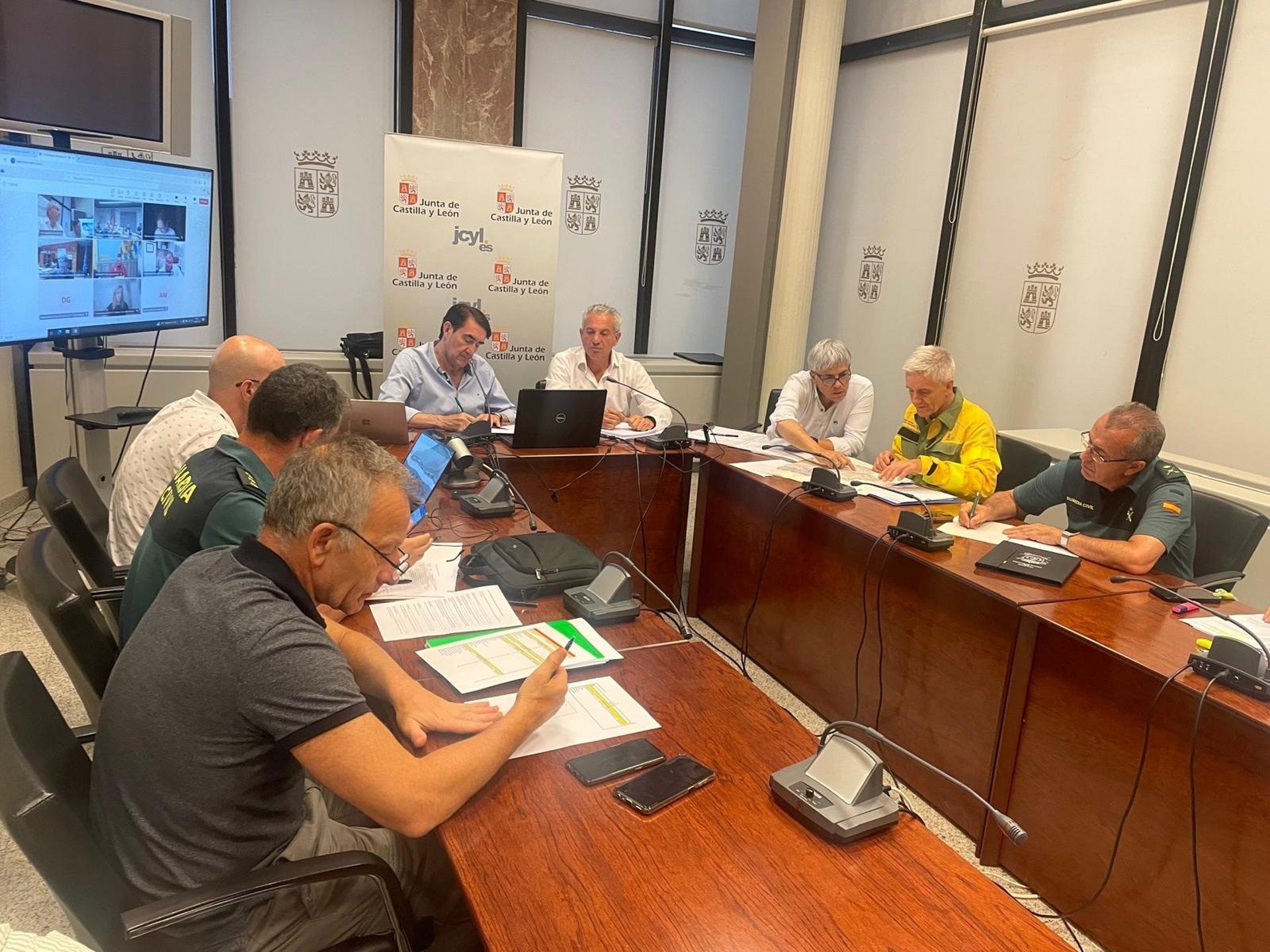 El Cecopi de León califica de favorable la jornada en la que vecinos han vuelto a sus casas. | CECOPI LEÓN 