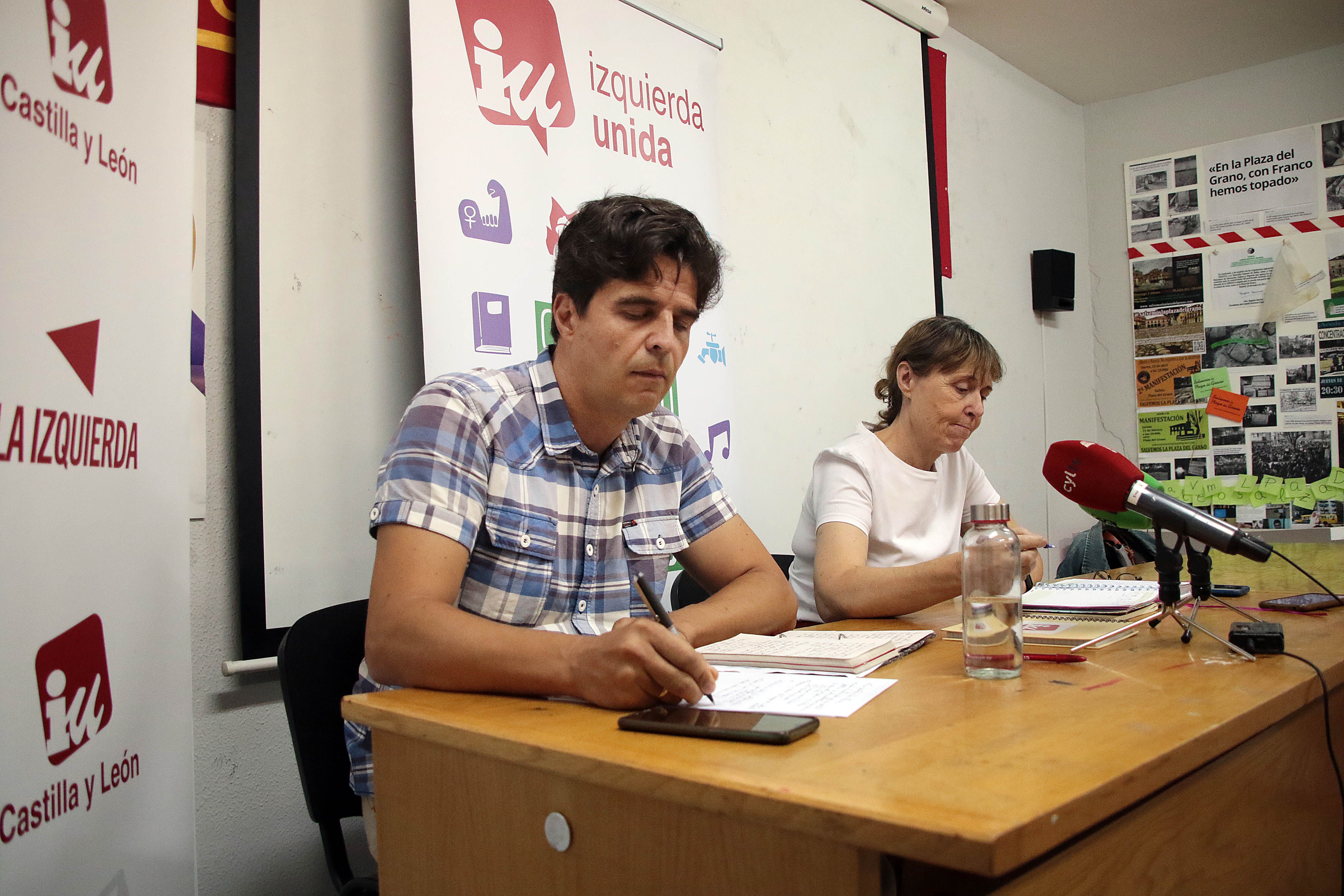 Imagen de archivo del coordinador de Izquierda Unida en Castilla y León, Juan Gascón |PEIO GARCÍA (Ical)