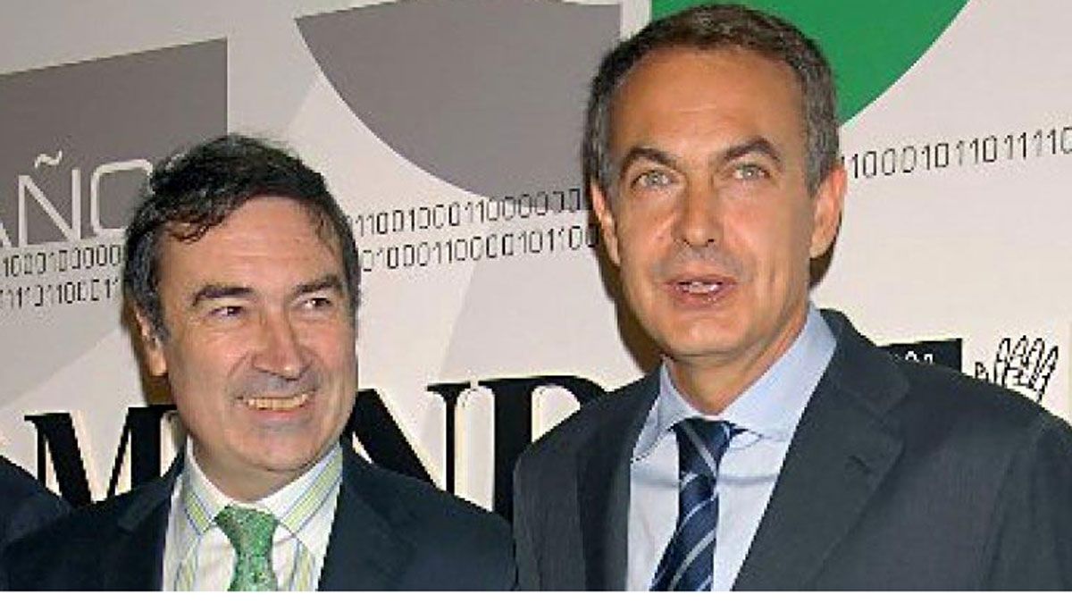 Jose Luis Rodriguez Zapatero y Pedro J. Ramírez juntos.| L.N.C