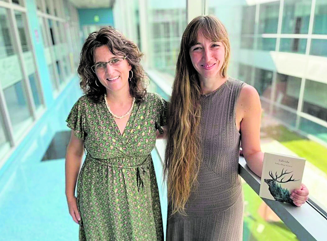 Sofía Díaz Gotor y Helena Millán Fajó presentan el día 22 ‘Salvida’. | M.ENERGÍA Sofía Díaz Gotor y Helena Millán Fajó presentan el día 22 ‘Salvida’. | M.ENERGÍA