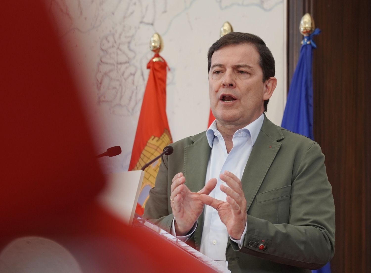 Mañueco informa sobre medidas de recuperación tras los incendios forestales en Castilla y León | Rubén Cacho (Ical)