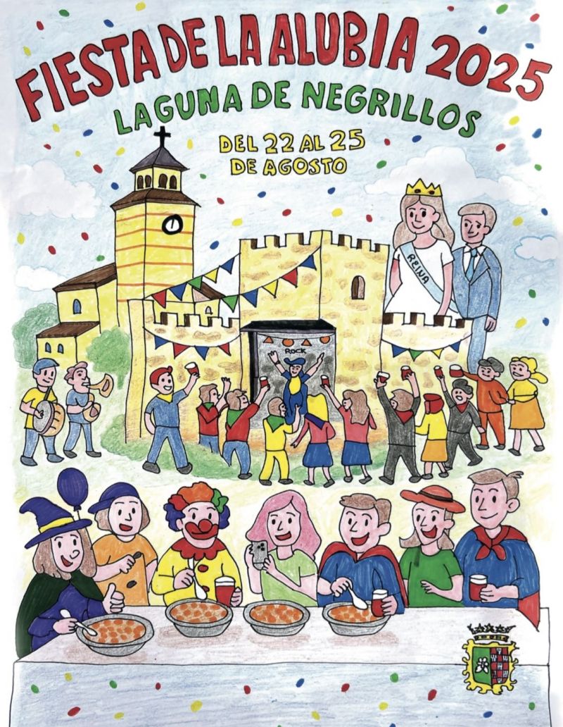 Cartel de la Fiesta de la Alubia de Laguna de Negrillos Cartel de la Fiesta de la Alubia de Laguna de Negrillos