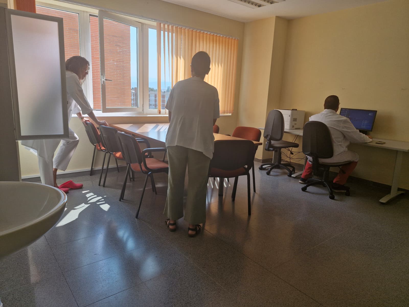 Nueva sala de reuniones de Oncología.