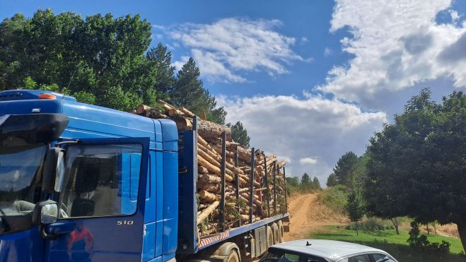 camión madera barrillos incendio camión madera barrillos incendio