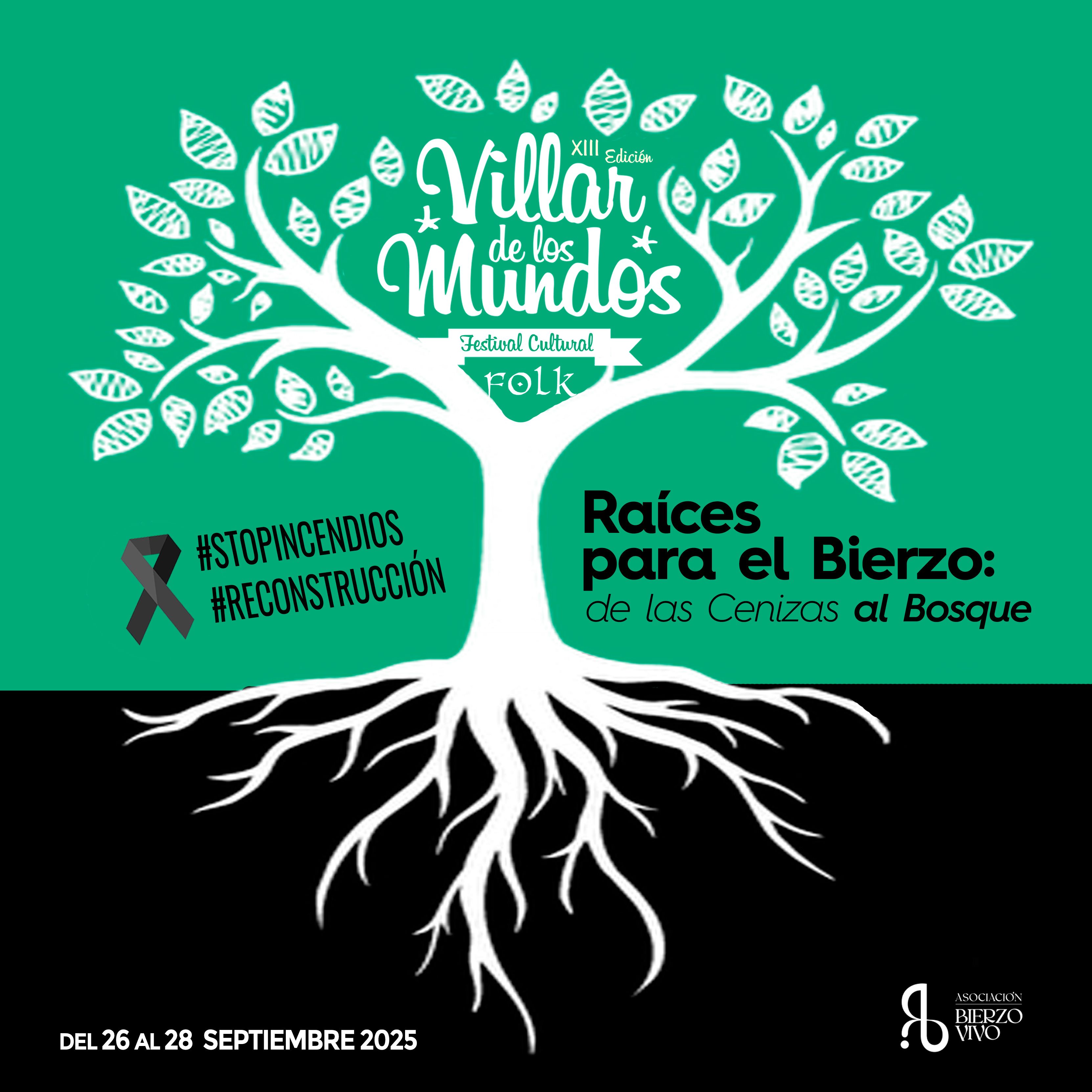 Logotipo de la campaña de crowfunding para intentar reforestar la comarca.