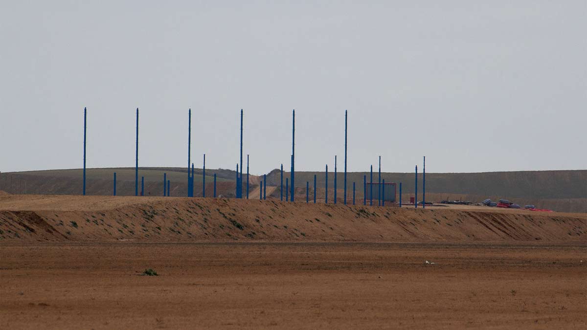 Las obras han sufrido retraso por las lluvias pero acaban de retomarse.| TERESA GIGANTO