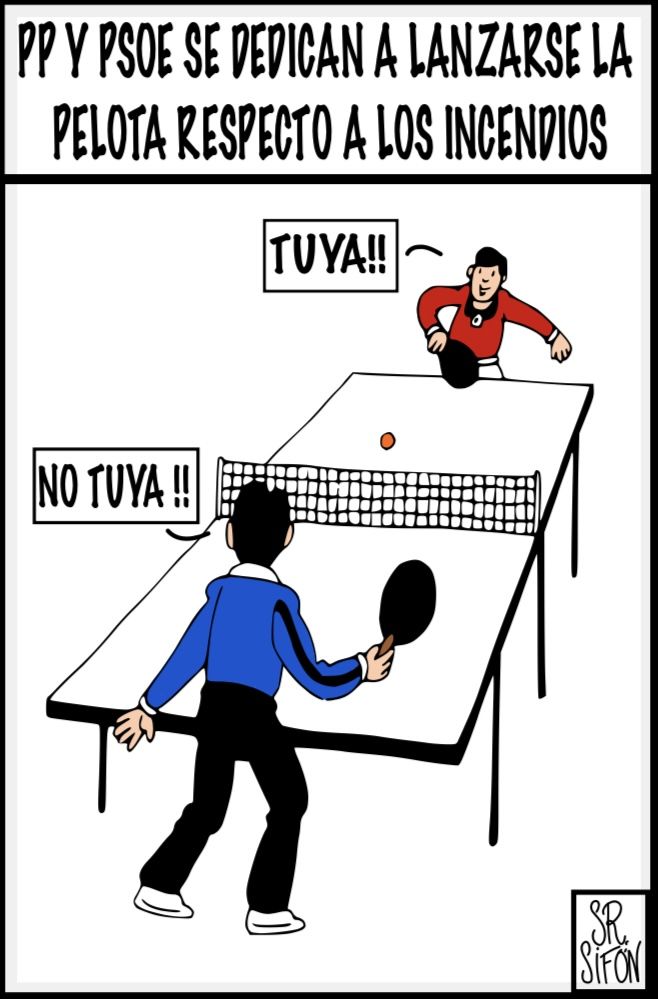 La viñeta del Señor Sifón 25 08 2025