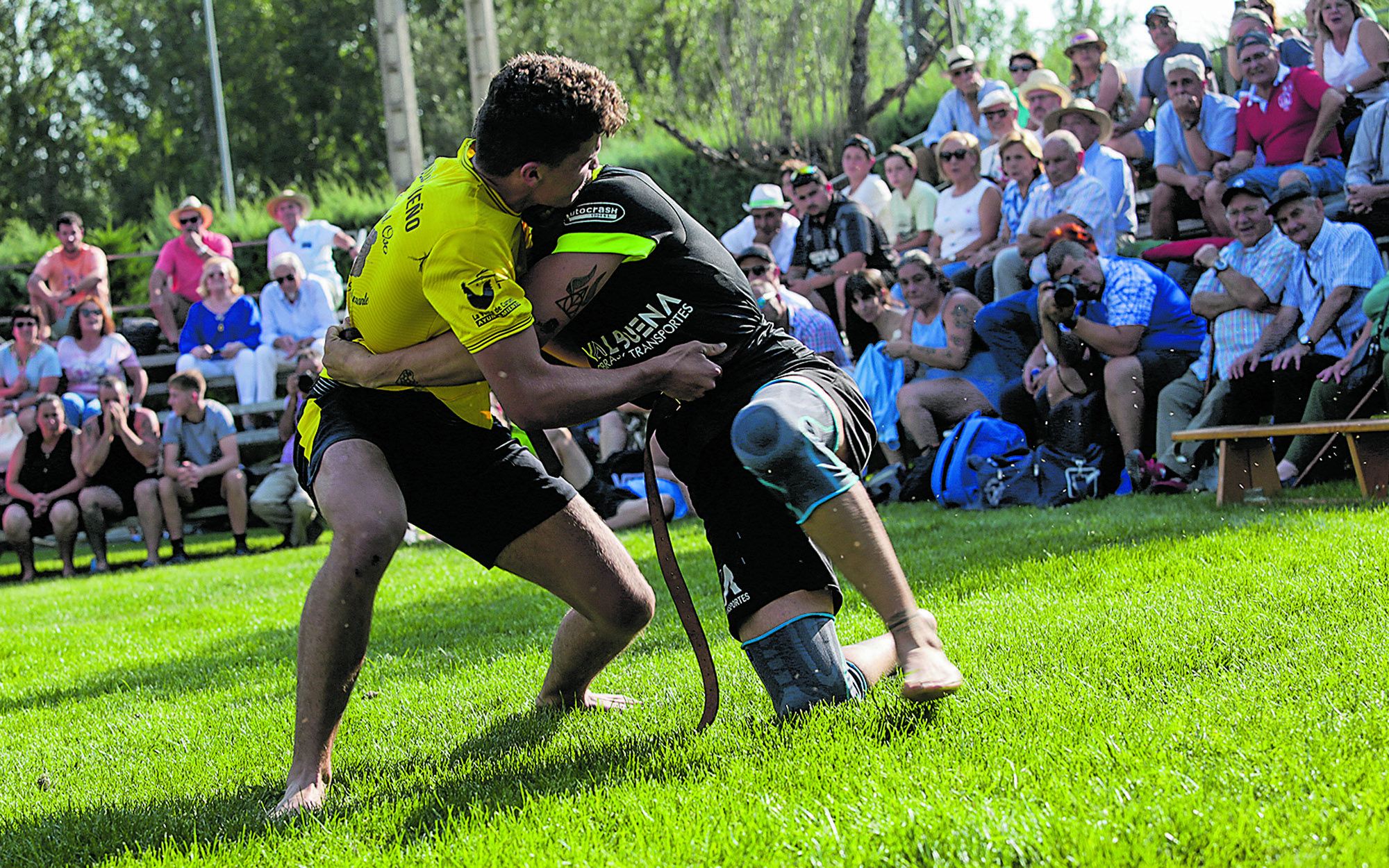 Sergio y Florián protagonizaron una nueva final; con victoria en esta ocasión para La Saeta de Grandoso FERNANDO OTERO