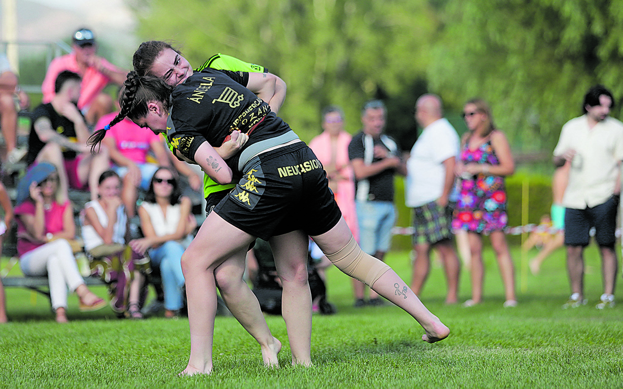 Ángela Lozano logró meterse en la final de medios, pero cayó ante la líder, Bea FERNANDO OTERO