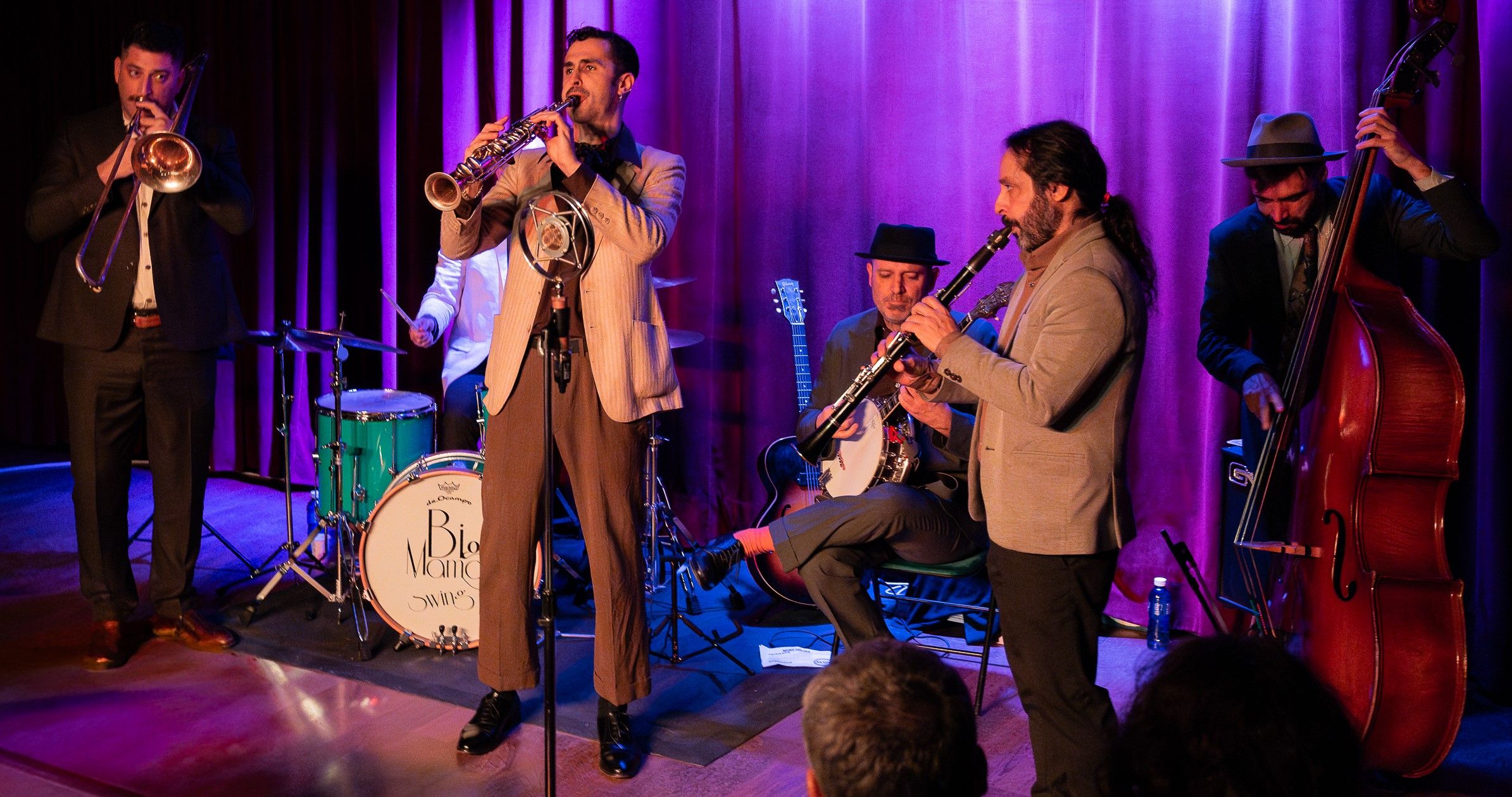 Tropical Moon Jazz Band, una de las bandas que estará en el encuentro.