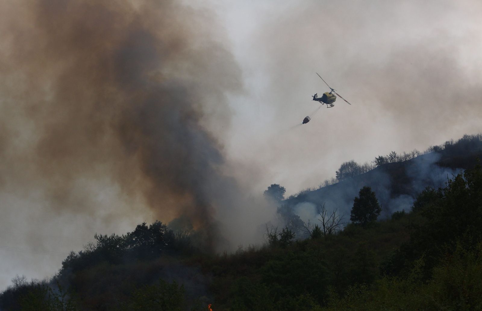 Incendio en Molinaseca | César Hornija (ICAL)