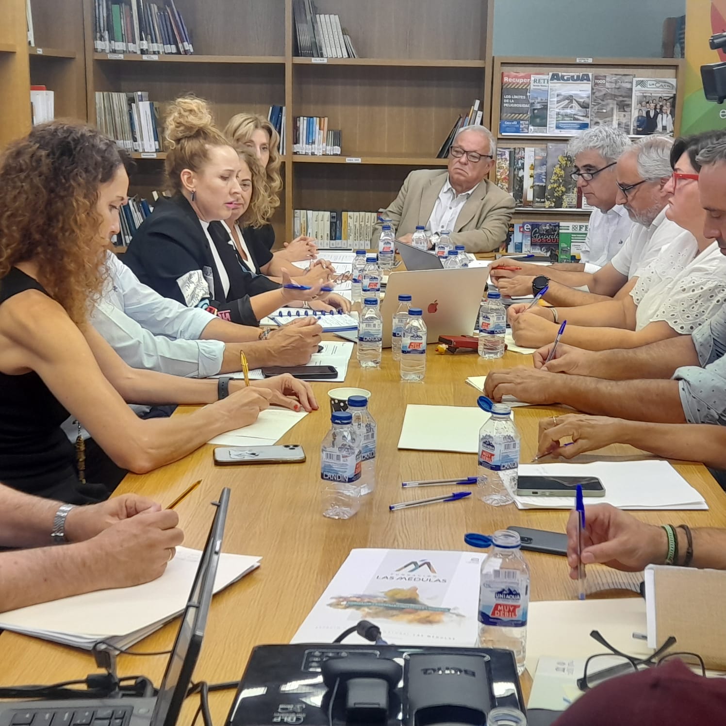 Reunión del Patronato en Carucedo. | MAR IGLESIAS