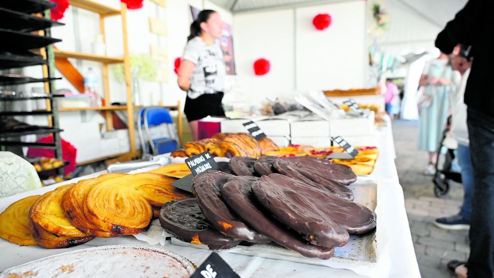 En total, 28 stands con sus productos participan en esta edición de la feria.|SAÚL ARÉN En total, 28 stands con sus productos participan en esta edición de la feria.|SAÚL ARÉN