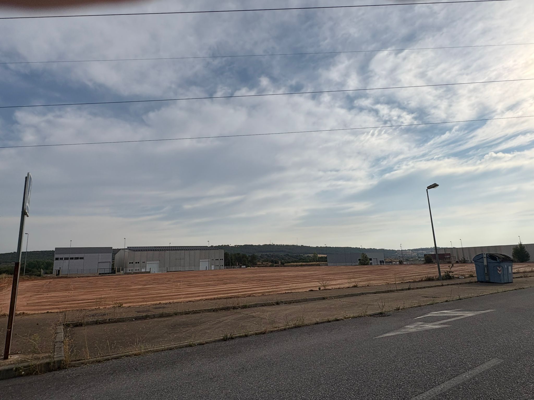 Parcela del polígono industrial donde se asentará el nuevo punto limpio. | L.N.C.