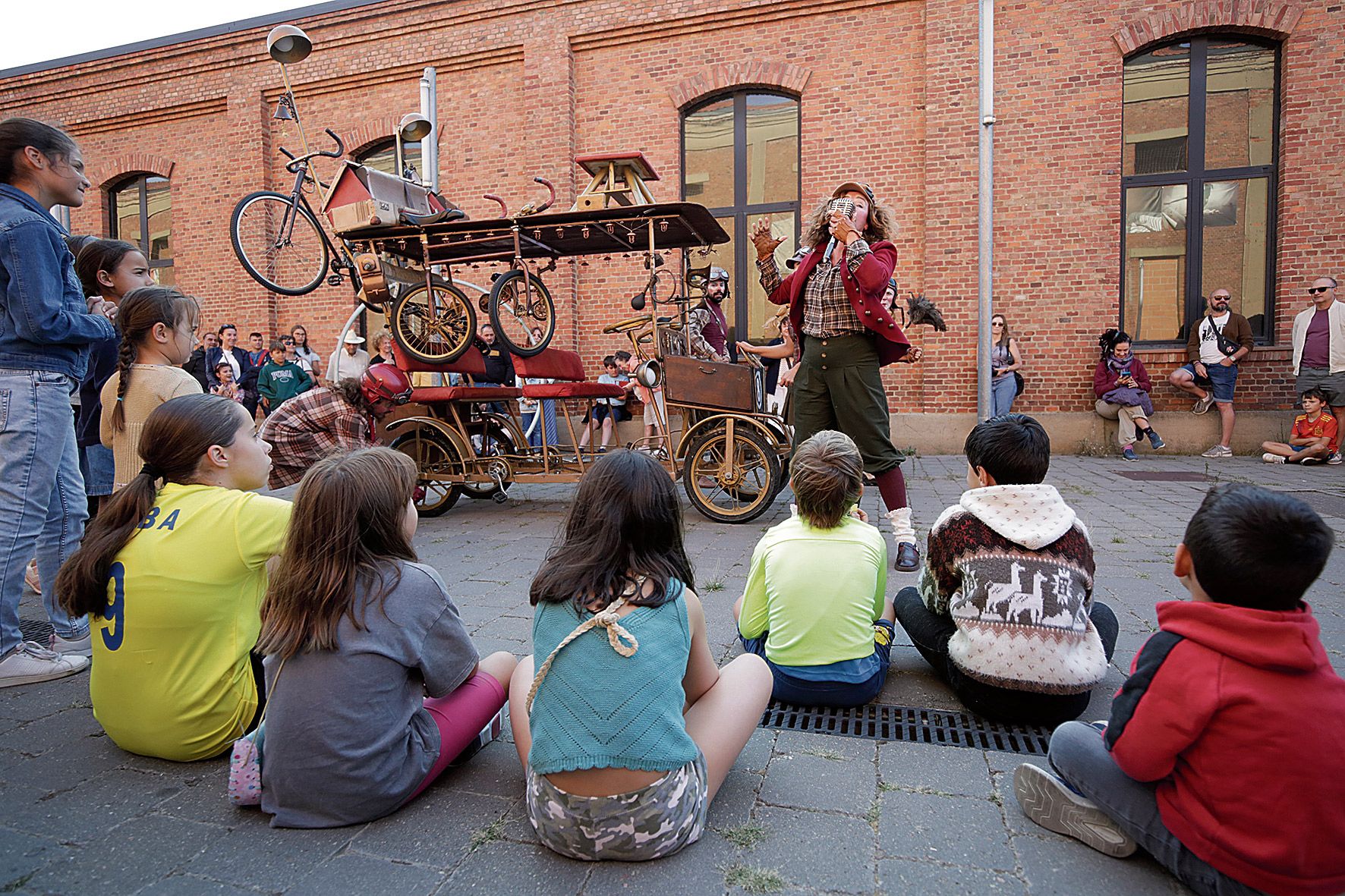 Una imagen del espectáculo de circo. |  FERNANDO OTERO