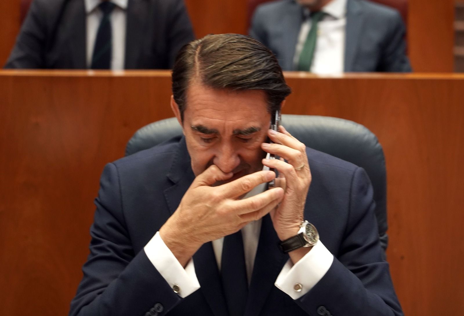 Suárez-Quiñones en las Cortes en una imagen de archivo. | ICAL