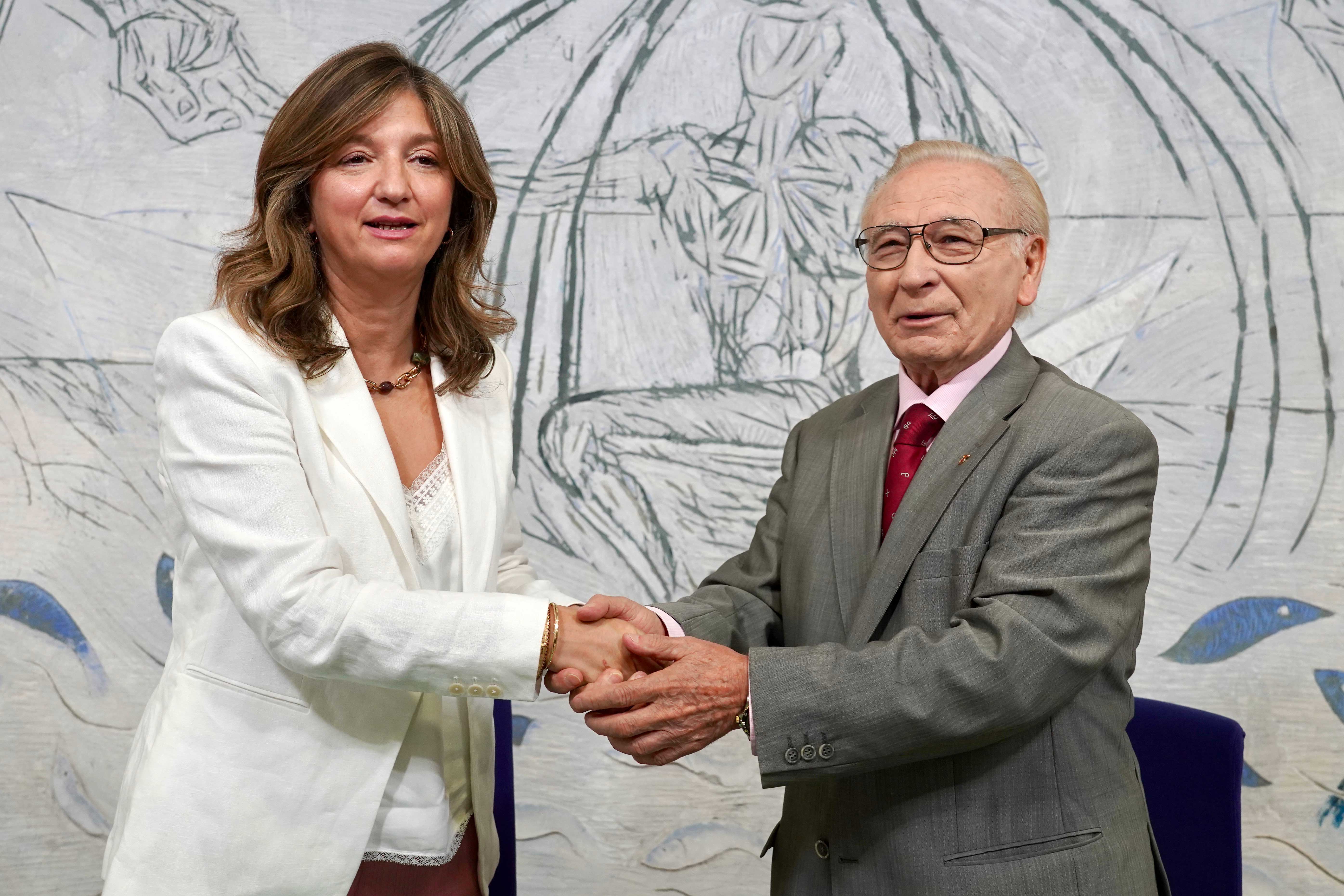 Nuria González y Martín Manceñido. | ICAL