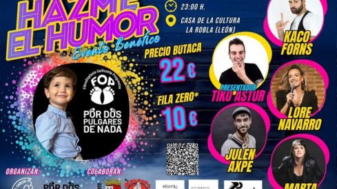 Cartel del evento solidario que se celebrará el 20 de septiembre. Cartel del evento solidario que se celebrará el 20 de septiembre.