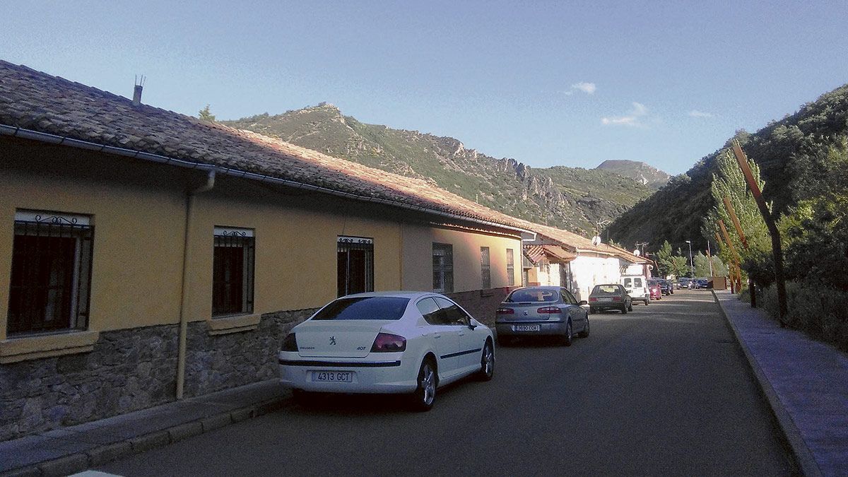 Imagen de las casas de Ciñera objeto de la liquidación de la Hullera. | E.N.
