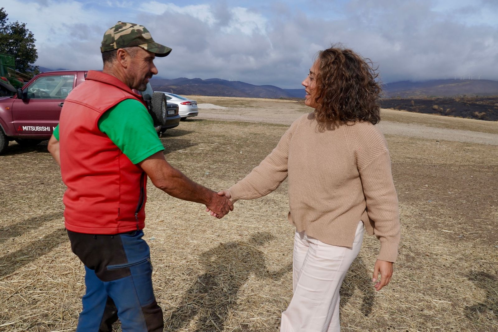 Zona afectada por los incendios en Chana de Somoza | Campillo (ICAL) Zona afectada por los incendios en Chana de Somoza | Campillo (ICAL)