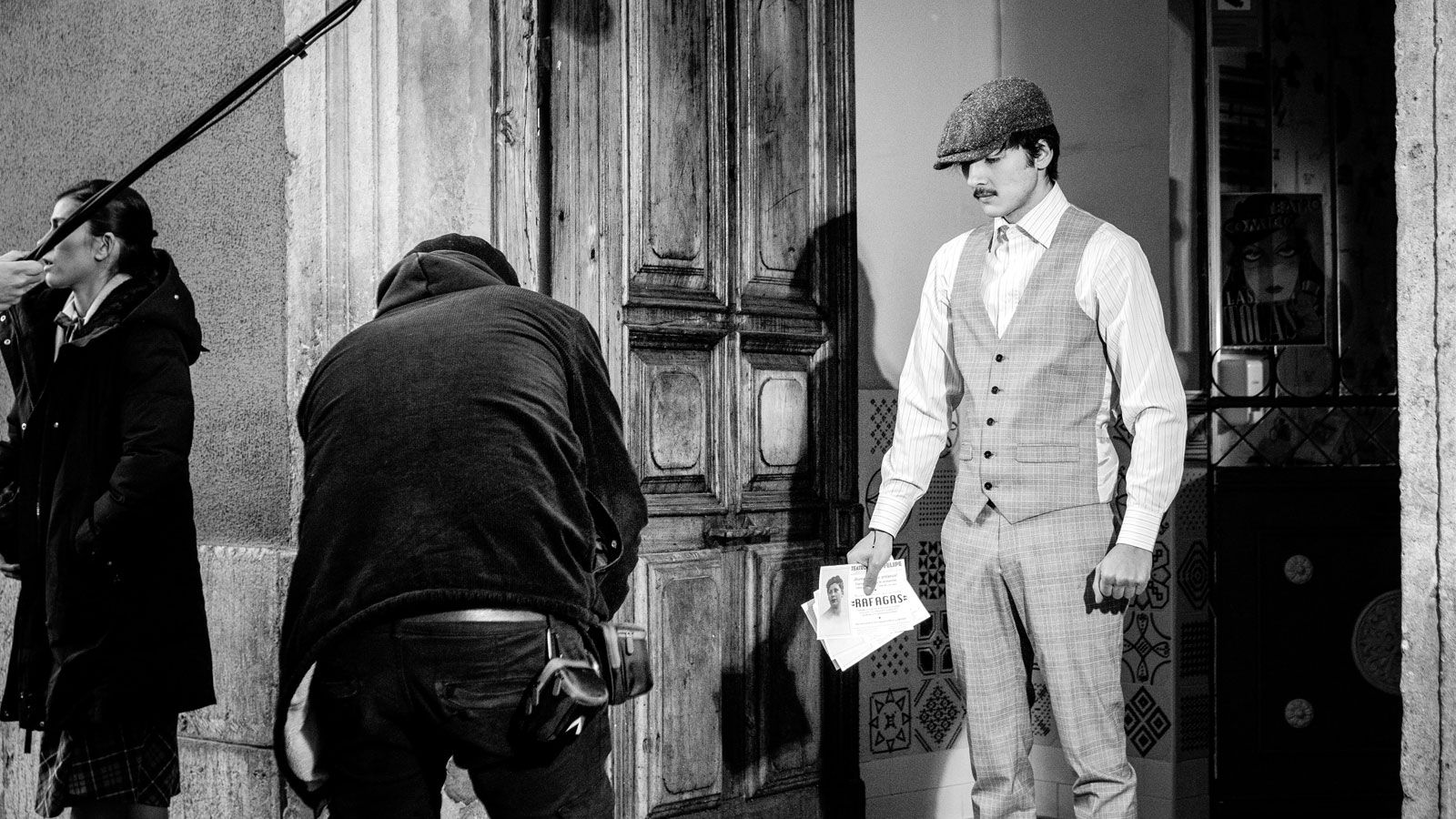 Un instante del rodaje del cortometraje premiado en más de tres decenas de ocasiones, ‘The End’. | C&M FILMS GROUP