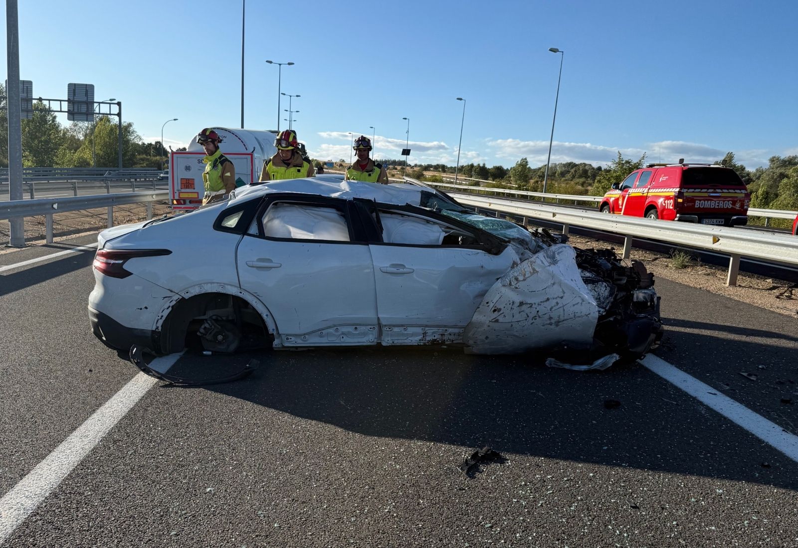 Así quedó el turismo tras el suceso | L.N.C