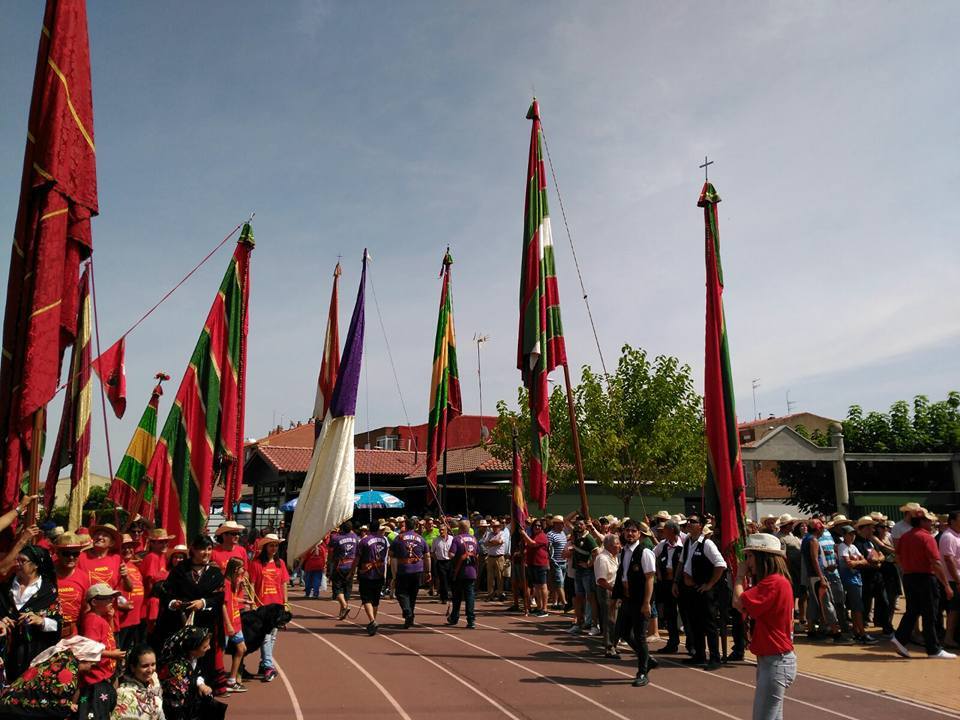 Una edición anterior del Encuentro de Pendones de Santa María. | L.N.C.