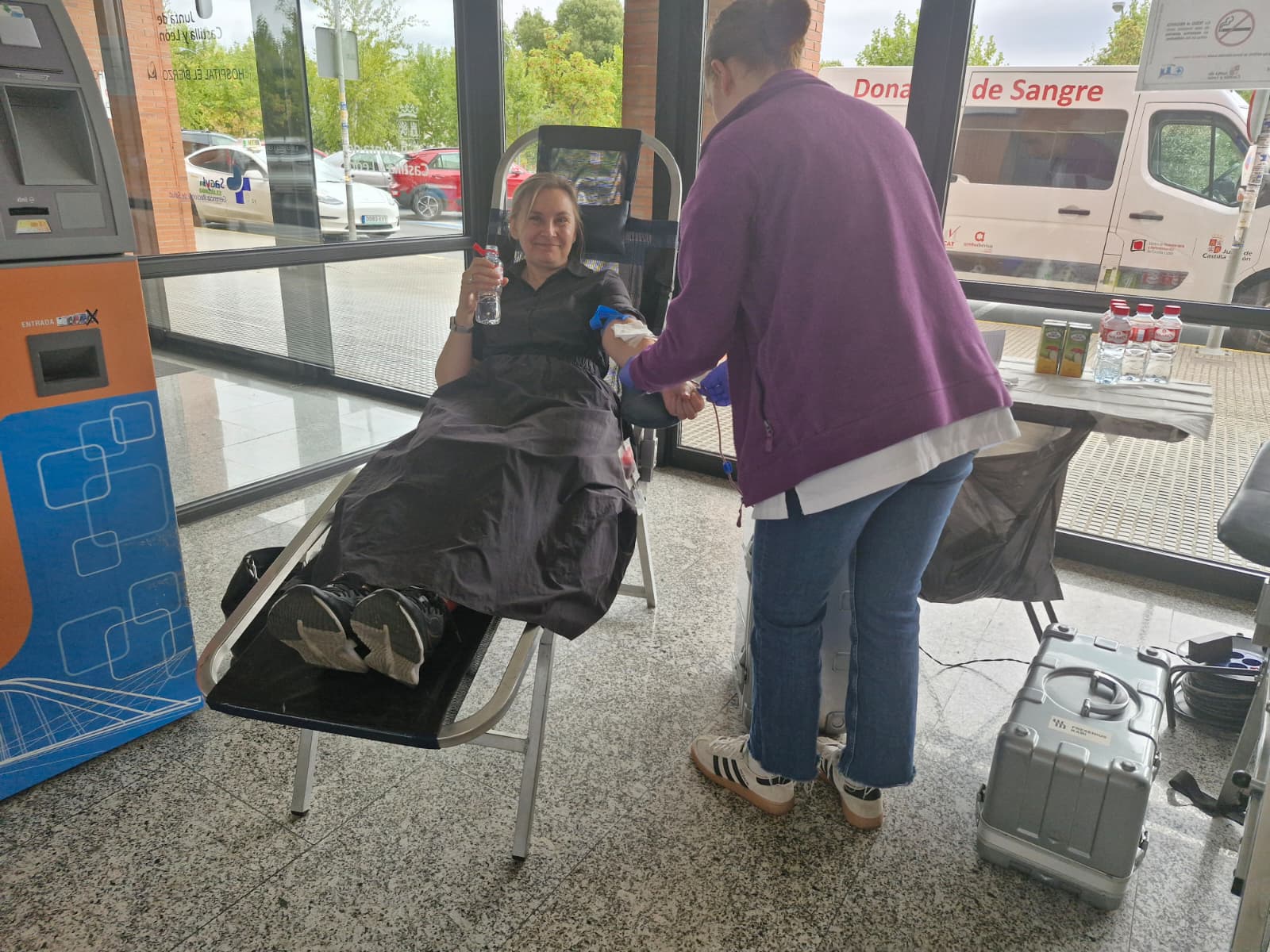 Maratón de donación de sangre. Maratón de donación de sangre.