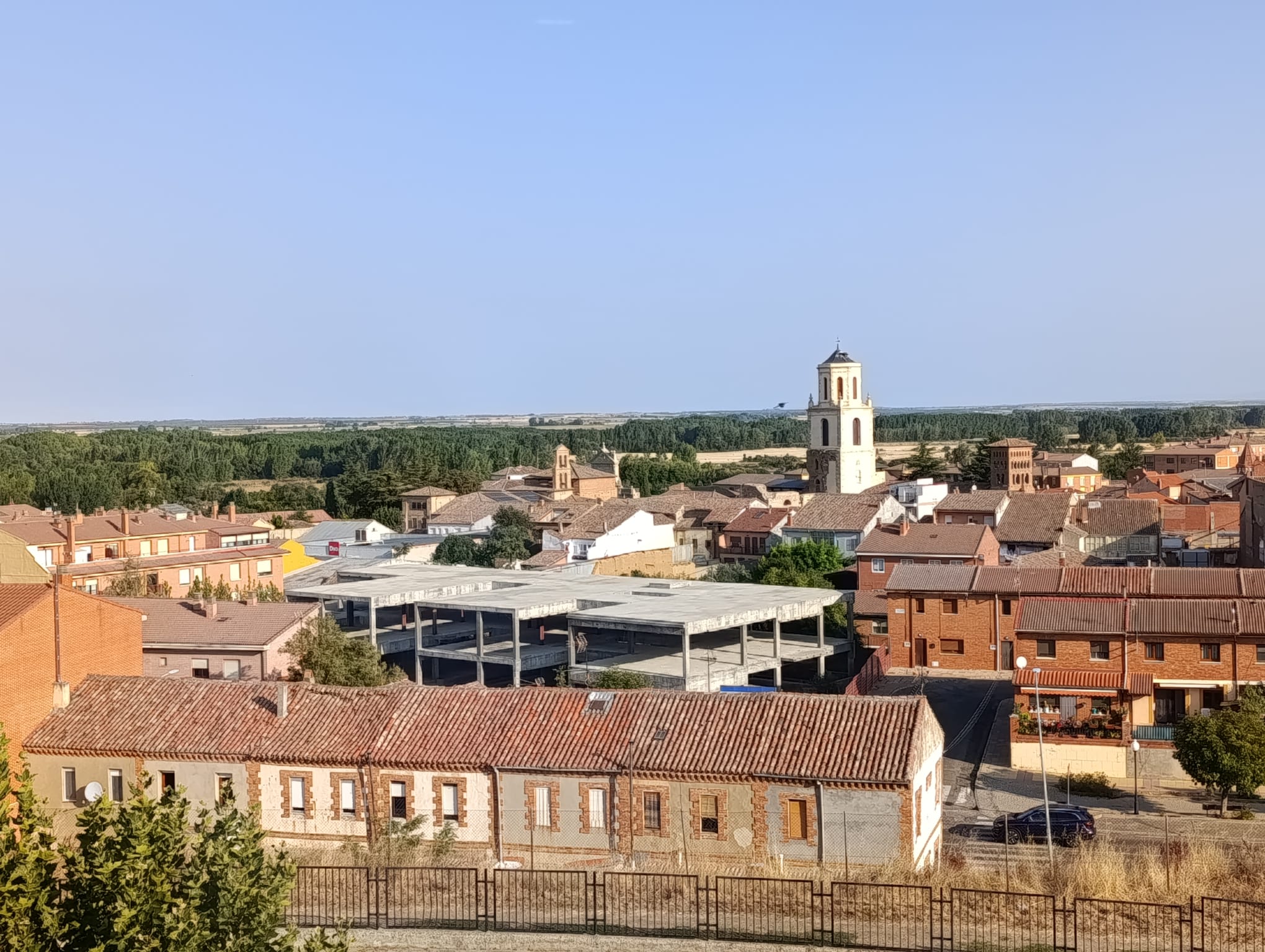 Imagen de las obras en el Centro de Salud de Sahagún. | L.N.C.