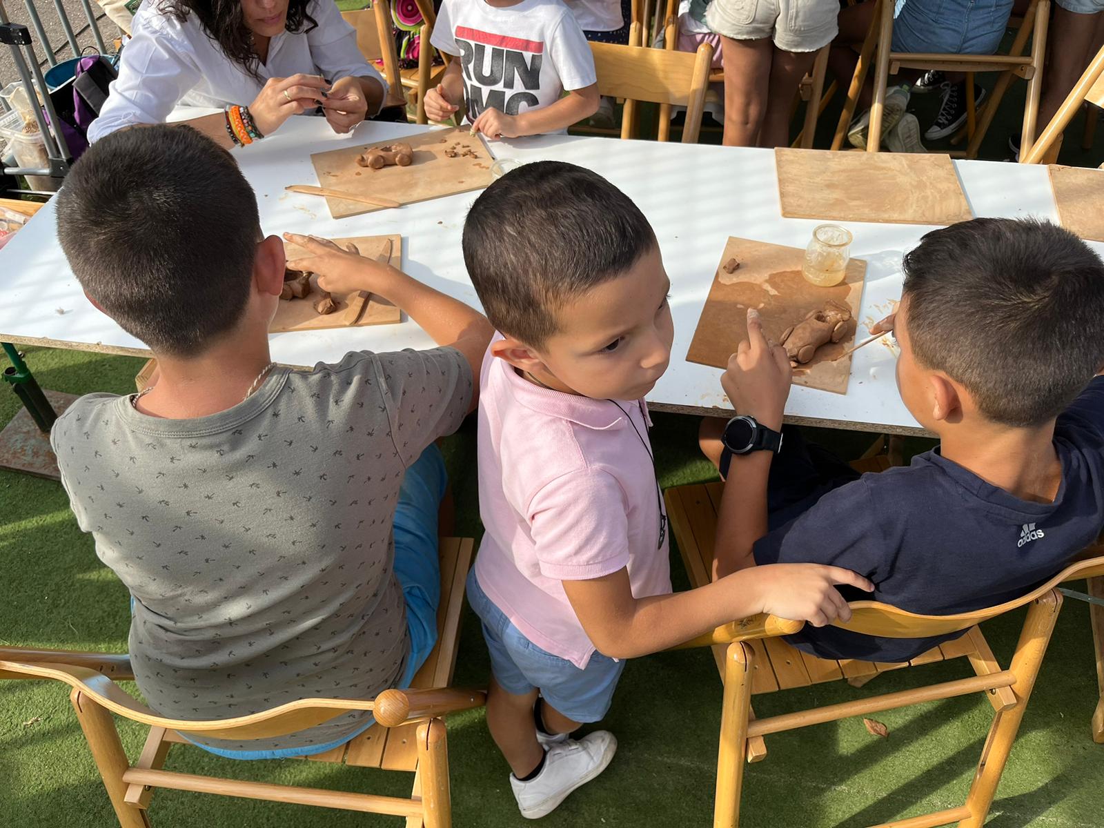 Los talleres infantiles, en una imagen de archivo, despiertan un gran interés edición tras edición. 