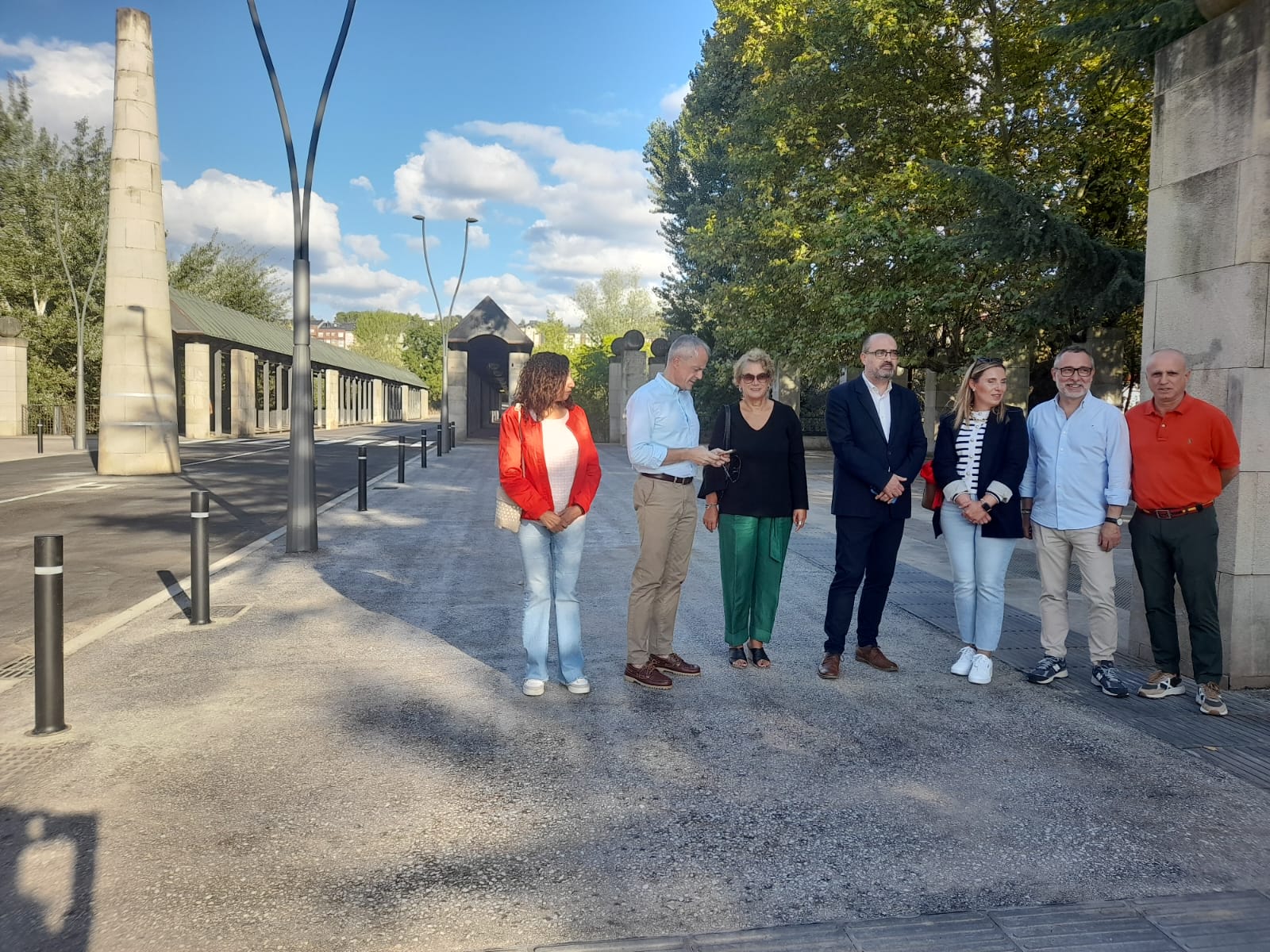 Obras de integración realizadas en el parque de La Concordia. | MAR IGLESIAS