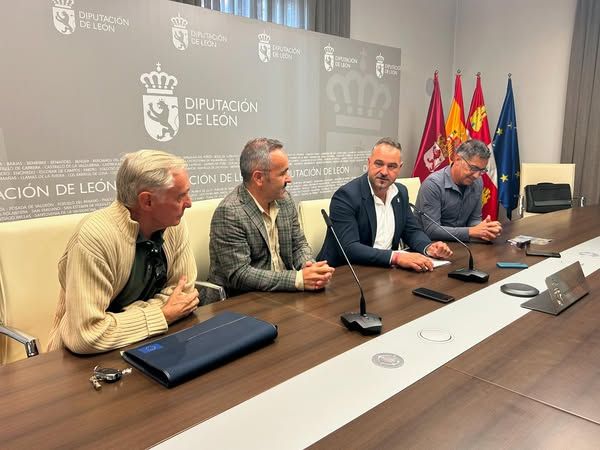 Un momento de la presentación celebrado este viernes en la Diputación de León.