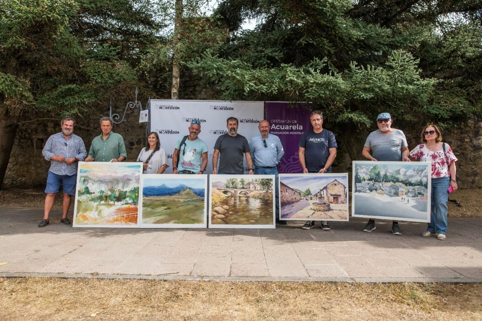 Obras presentadas al II Certamen de Pintura Rápida MonteLeón | Yezrael Pérez