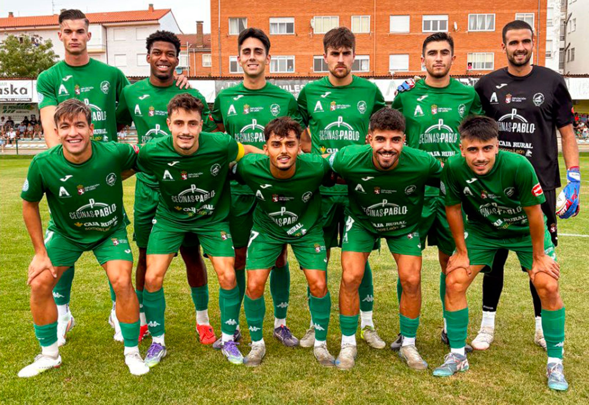 Primer once del Astorga en la categoría. | ATLÉTICO ASTORGA