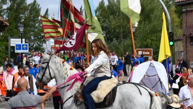 La peregrinación a la Virgen de Gracia, desde León a Mansilla (3)