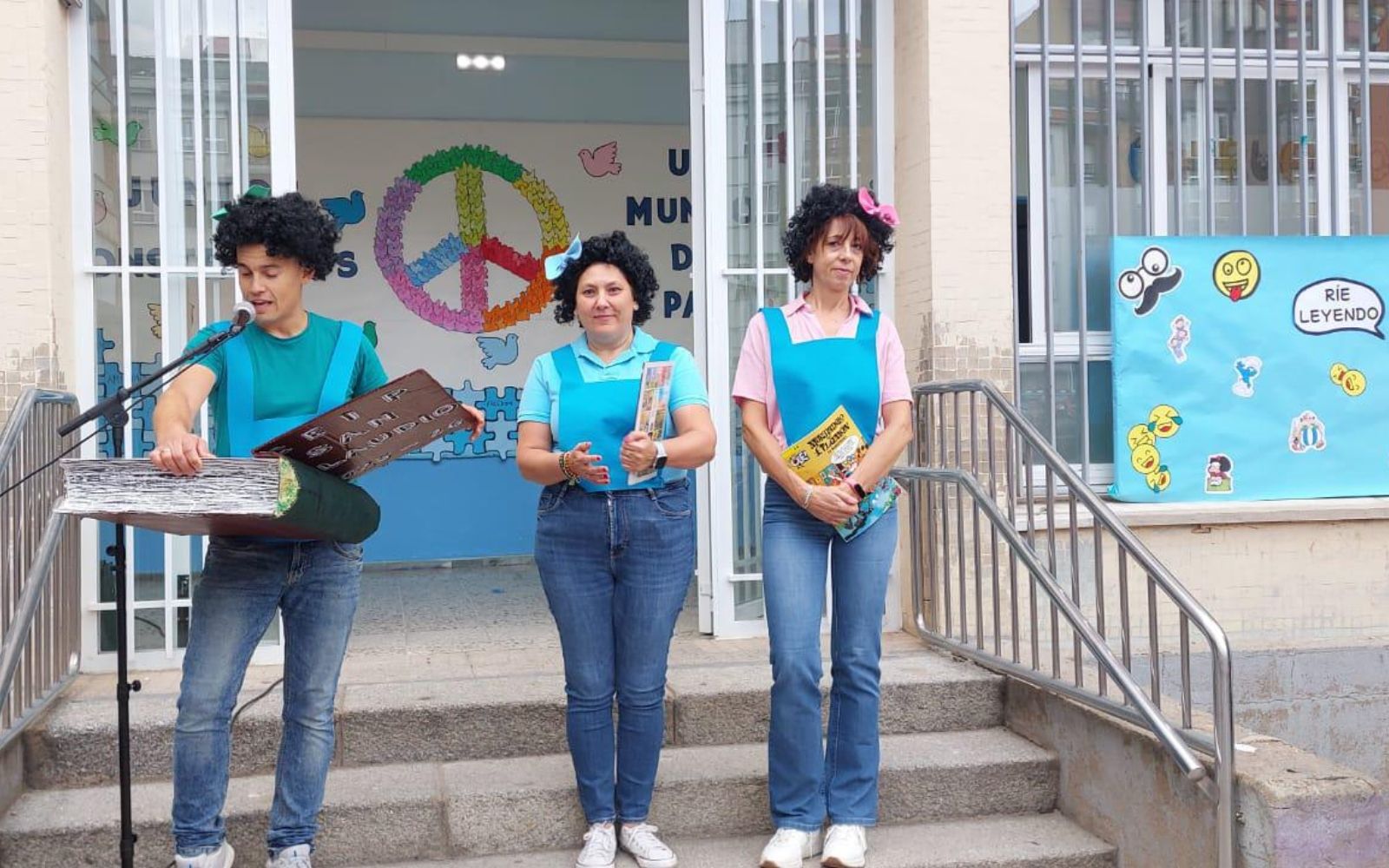 Profesores. Vuelta a clases Colegio San Claudio