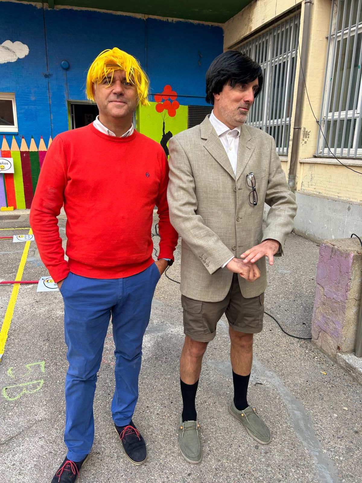 Profesores. Vuelta a clases Colegio San Claudio