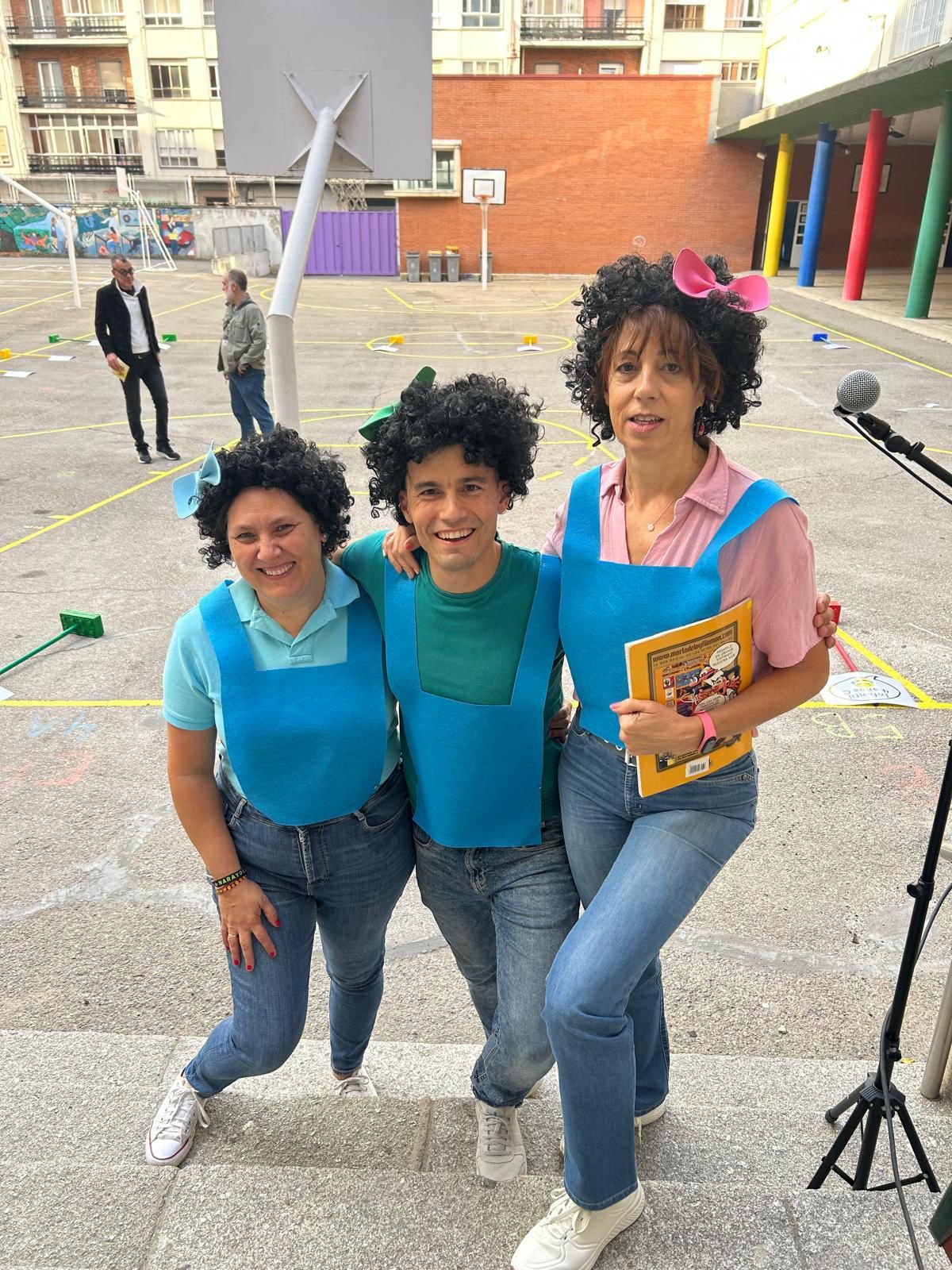 Profesores. Vuelta a clases Colegio San Claudio