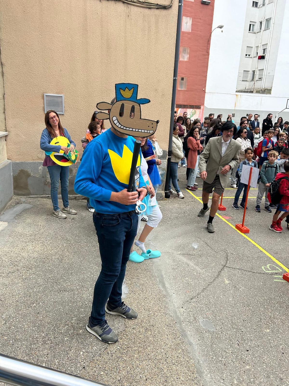 Profesores. Vuelta a clases Colegio San Claudio