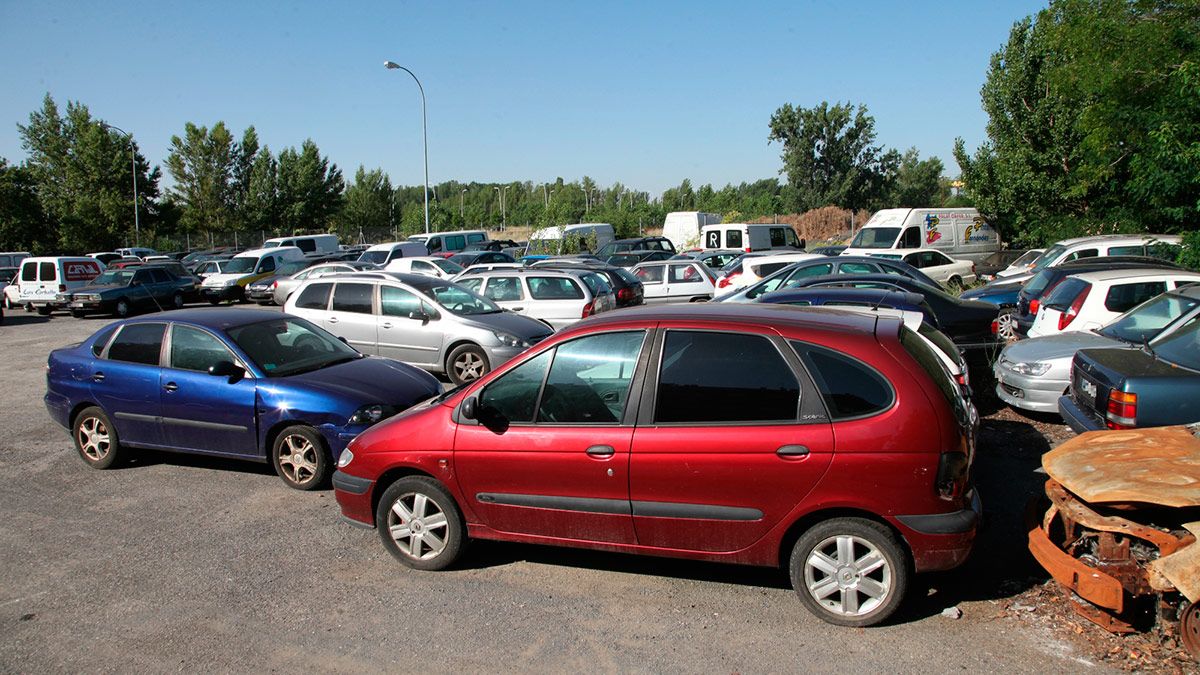 Depósito de vehículos municipal. | DANIEL MARTÍN